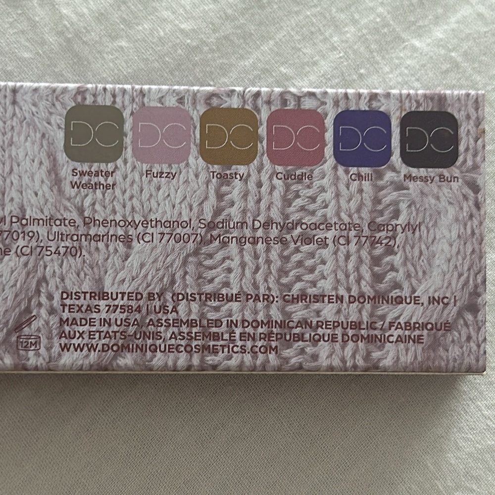 Dominique Cosmetics eye shadow palette - Picture 2 of 6